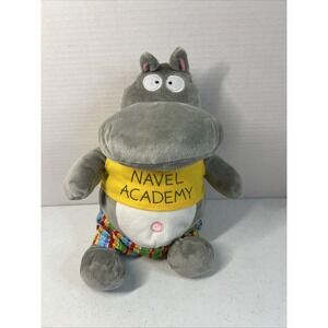 Belly Button Book Navel Academy Hippo Plush Susan Boynton MerryMakers 12"